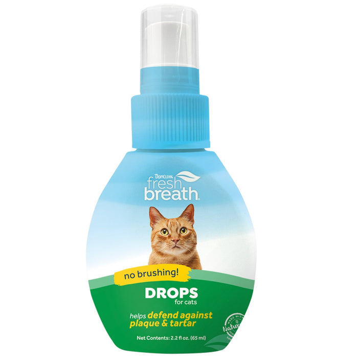 20% OFF: TropiClean Fresh Breath Drops For Cats