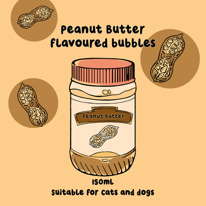 Meaty Bubbles Peanut Butter Flavour For Dogs & Cats