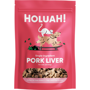 30% OFF: Holuah! Freeze-Dried Pork Liver Treats For Dogs & Cats