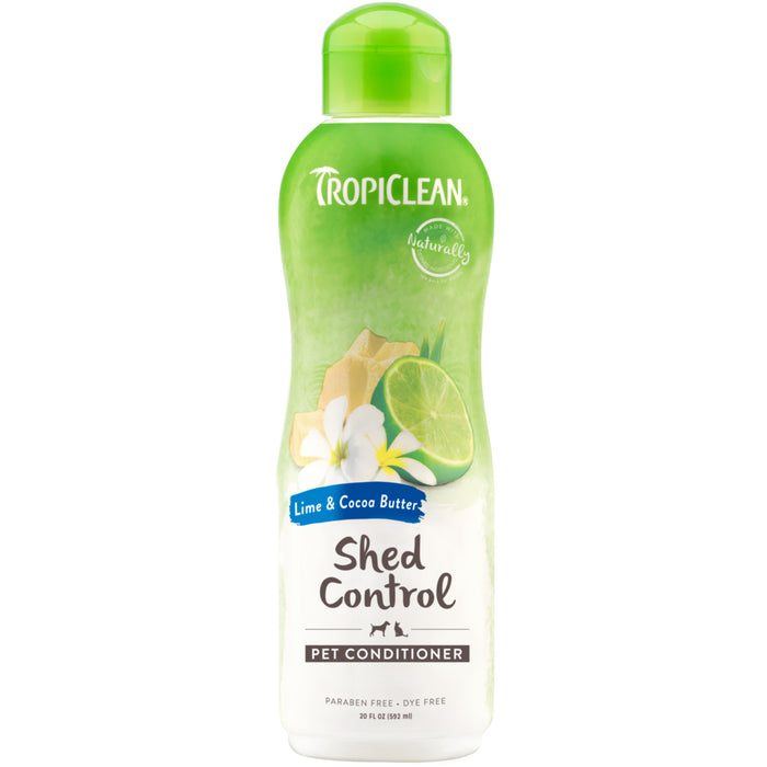 20% OFF: TropiClean Lime & Cocoa Butter Shed Control Conditioner For Dogs & Cats