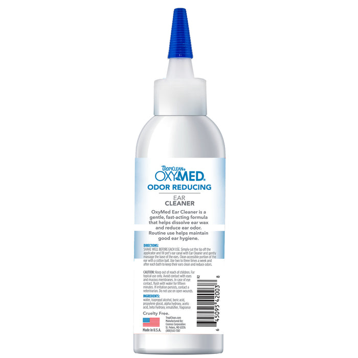 20% OFF: TropiClean OxyMed Ear Cleaner For Dogs & Cats