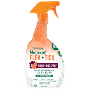 10% OFF: TropiClean Natural* Flea + Tick Home + Dog Spray