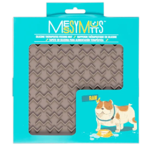 10% OFF: Messy Mutts Grey Silicone Therapeutic Licking Mat