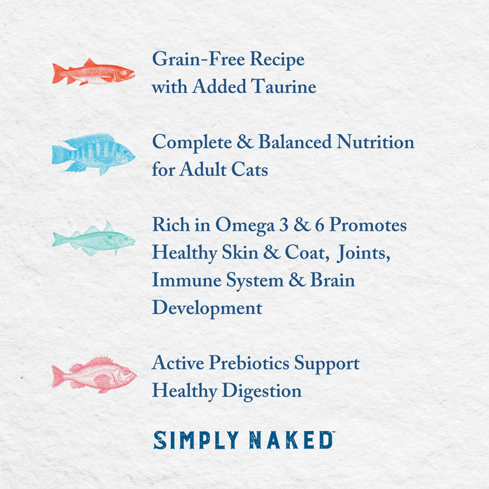 20% OFF: Simply Naked Grain Free Wild Alaskan Salmon Dinner Adult Dry Cat Food