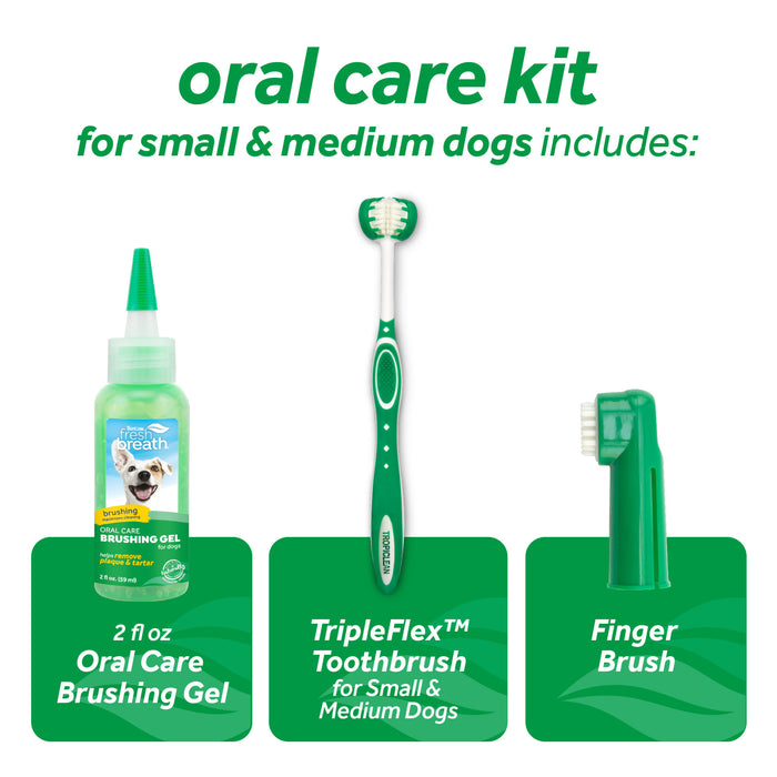 20% OFF: TropiClean Fresh Breath Oral Care Kit For Dogs