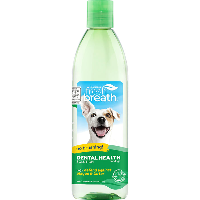 20% OFF: TropiClean Fresh Breath Dental Health Solution For Dogs