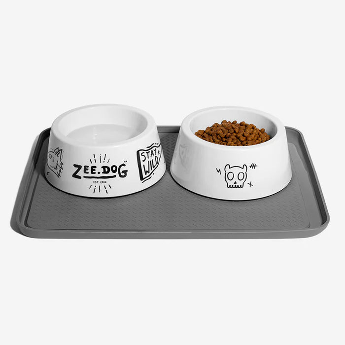 10% OFF: Zee Dog Grey Feeding Mat