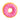 ZippyPaws Junior Strawberry Donutz Plush Toy