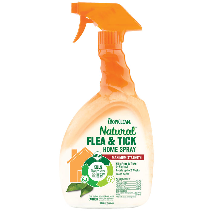 20% OFF: TropiClean Natural* Flea & Tick Home Spray