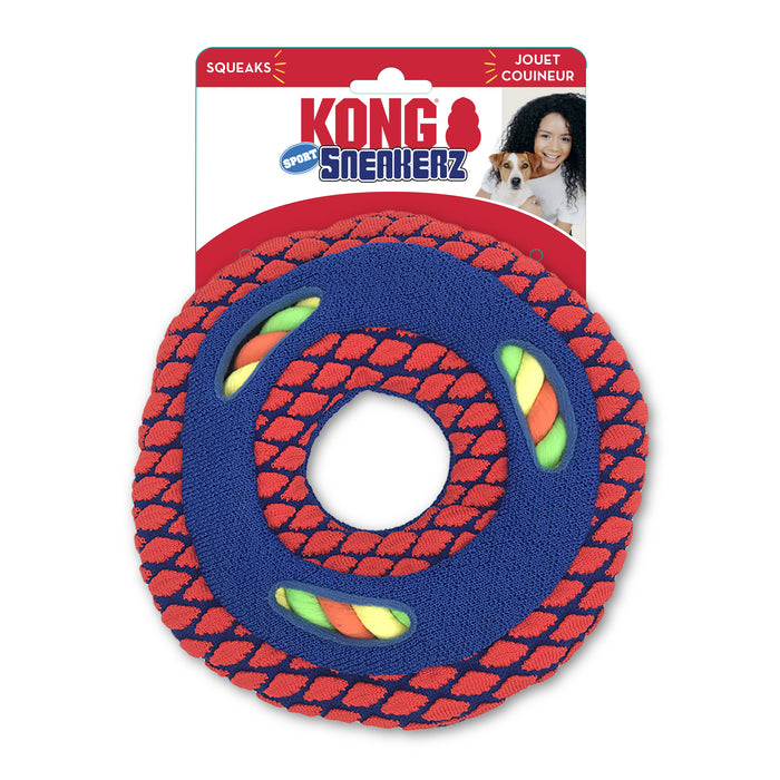 20% OFF: Kong® Sneakerz Sport Disc With Rope Dog Toy