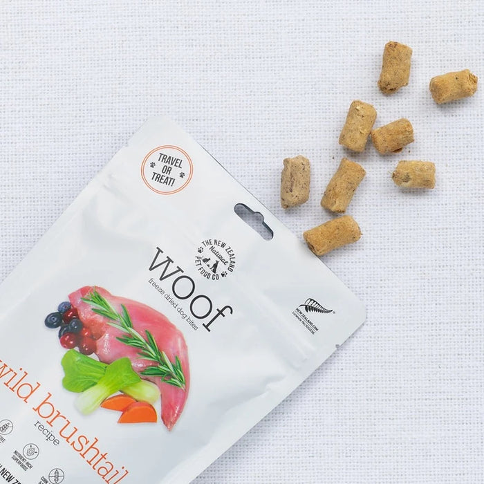 30-35% OFF: The NZ Natural Pet Food Co. WOOF Freeze Dried Raw Wild Brushtail Recipe Food For Dogs
