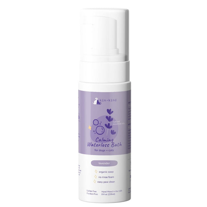 Kin + Kind Calming Lavender Waterless Bath For Dogs & Cats