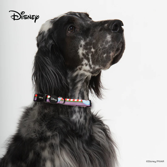 Disney Pixar Buzz Lightyear Purple Collar For Dogs