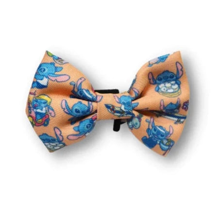 Disney Foodie Stitch Orange Bow Tie