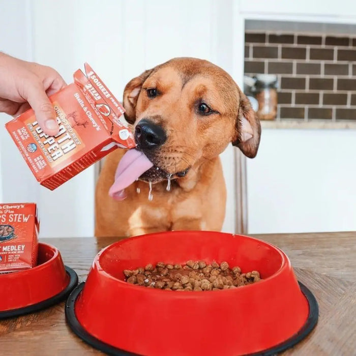 Stella & Chewy's Grain Free Grass-Fed Beef Broth Topper For Dogs