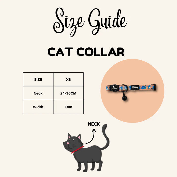 Stitch top cat collar