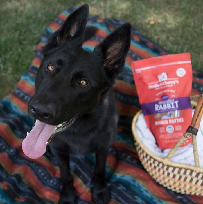 Stella & Chewy's Freeze-Dried Raw Absolutely Rabbit Dinner Patties