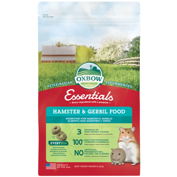 20% OFF: Oxbow Essentials Hamster & Gerbil Food