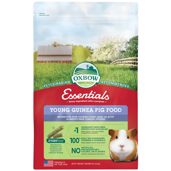 20% OFF: Oxbow Essentials Young Guinea Pig Food