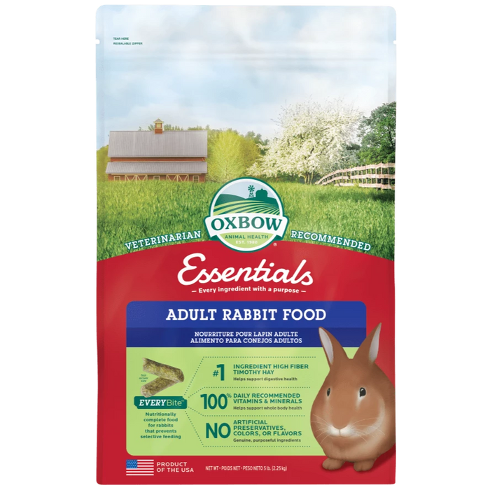 20% OFF: Oxbow Essentials Adult Rabbit Food