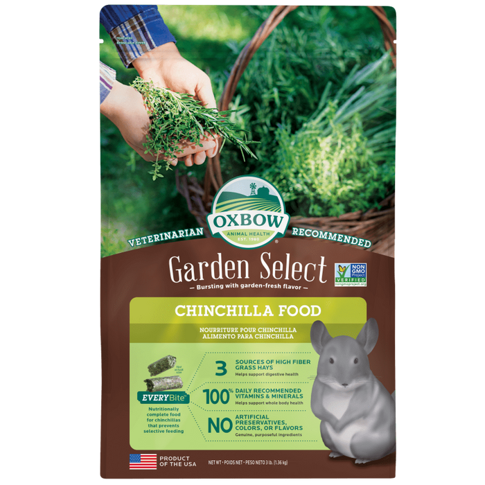 20% OFF: Oxbow Garden Select Chinchilla Food