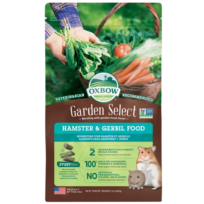 20% OFF: Oxbow Garden Select Hamster & Gerbil Food