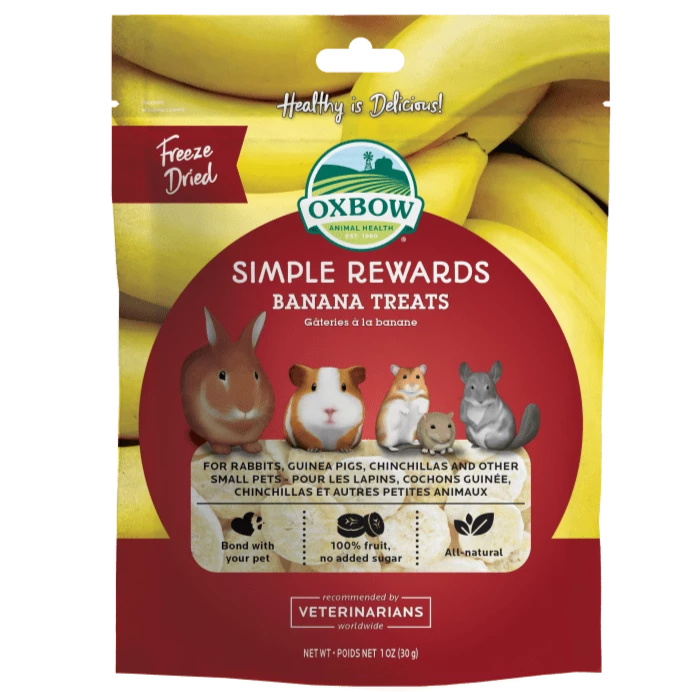 20% OFF: Oxbow Simple Rewards Banana Treats