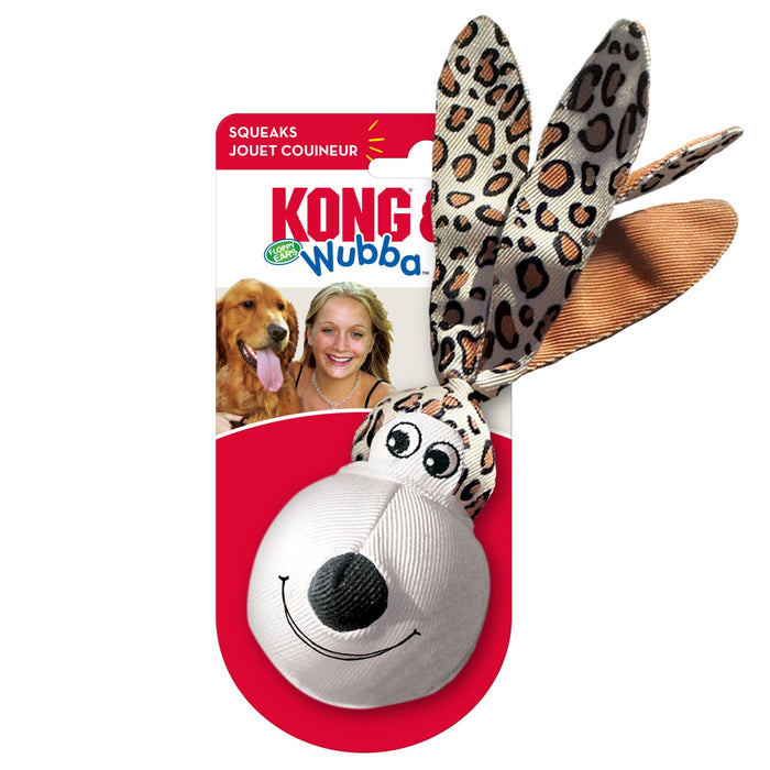 20% OFF: Kong® Wubba™  Floppy Ears Dog Toy (Assorted Character/Colour)