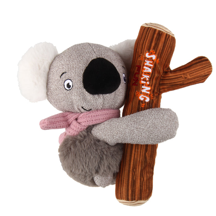 GiGwi Shaking Fun Koala With Squeaker Plush Toy For Dogs