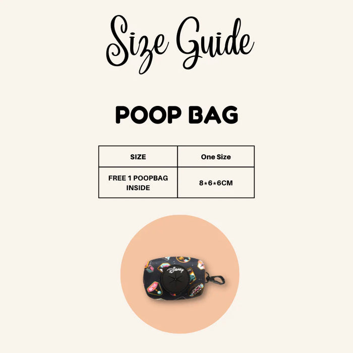 Disney Pixar Buzz Lightyear Black Poop Bag