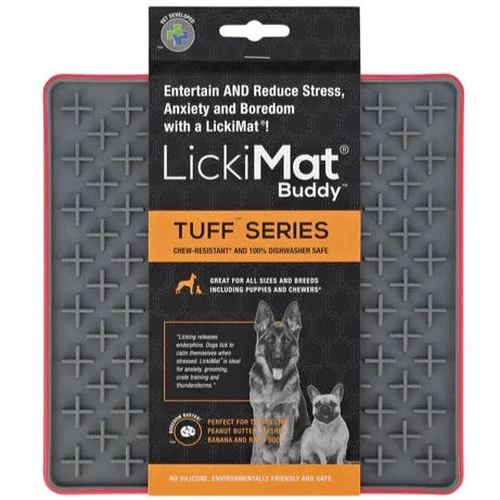 LickiMat® Tuff™ Red Buddy™ For Dogs