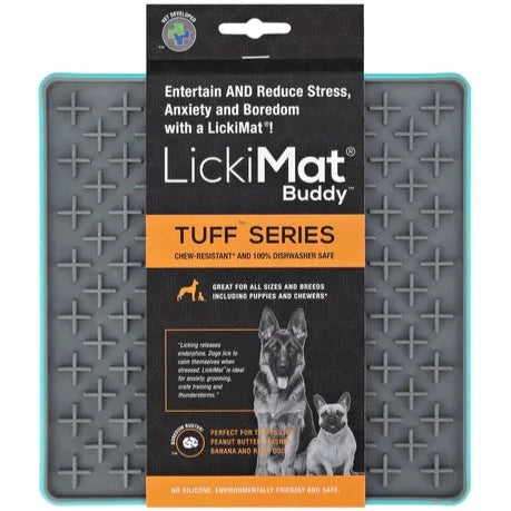 LickiMat® Tuff™ Turquoise Buddy™ For Dogs