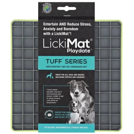 LickiMat® Tuff™ Green Playdate™ For Dogs