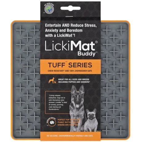 LickiMat® Tuff™ Orange Buddy™ For Dogs