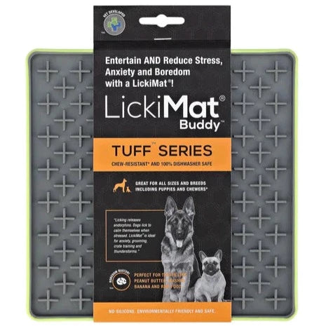 LickiMat® Tuff™ Green Buddy™ For Dogs