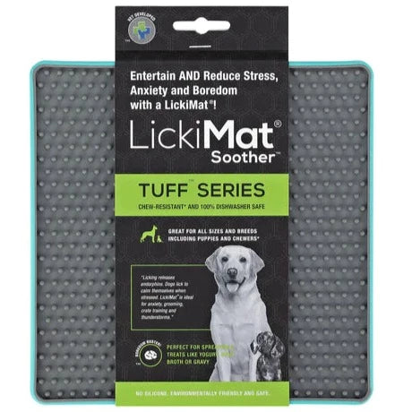 LickiMat® Tuff ™ Turquoise Soother ™ For Dogs