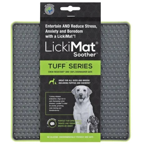 LickiMat® Tuff ™ Green Soother™ For Dogs