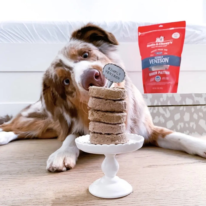 Stella & Chewy’s Freeze-Dried Raw Simply Venison Dinner Patties For Dogs