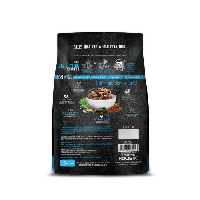 35% OFF: Absolute Holistic Air Dried Blue Mackerel & Lamb Food For Dogs