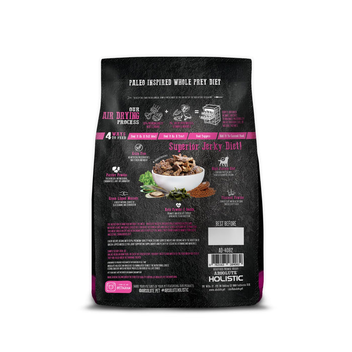 35% OFF: Absolute Holistic Air Dried Beef & Hoki Food For Dogs