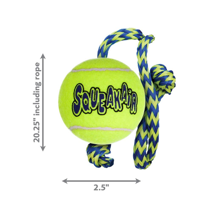 20% OFF: Kong® SqueakAir® Balls With Rope Dog Toy