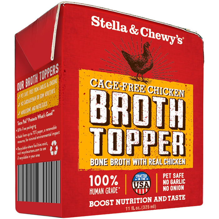 Stella & Chewy's Grain Free Chicken Broth Topper For Dogs