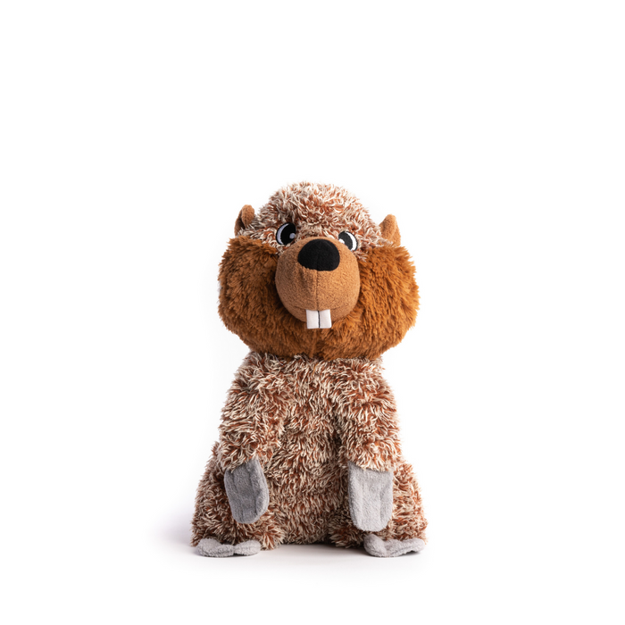Fabdog Fluffy® Beaver Dog Toy