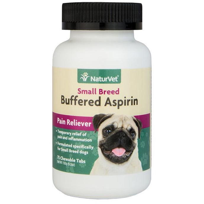 20% OFF: NaturVet Buffered Aspirin Small Breed Chewable Tablets For Dogs