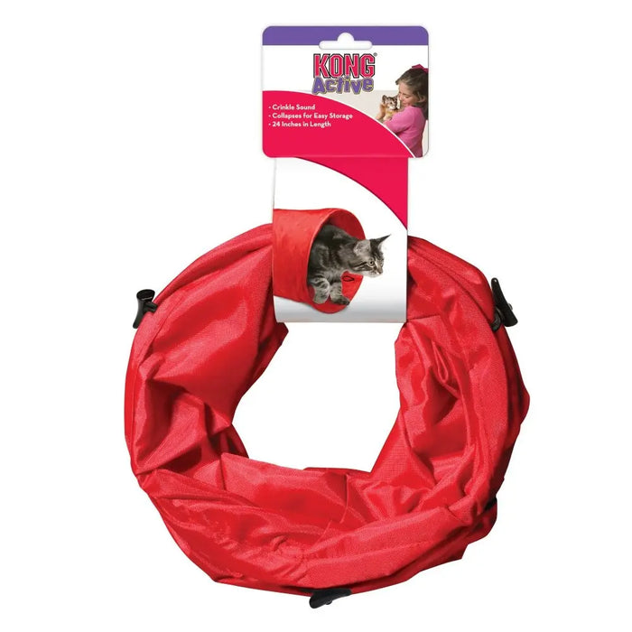 20% OFF: Kong Playspaces Red Tunnel Cat Toy
