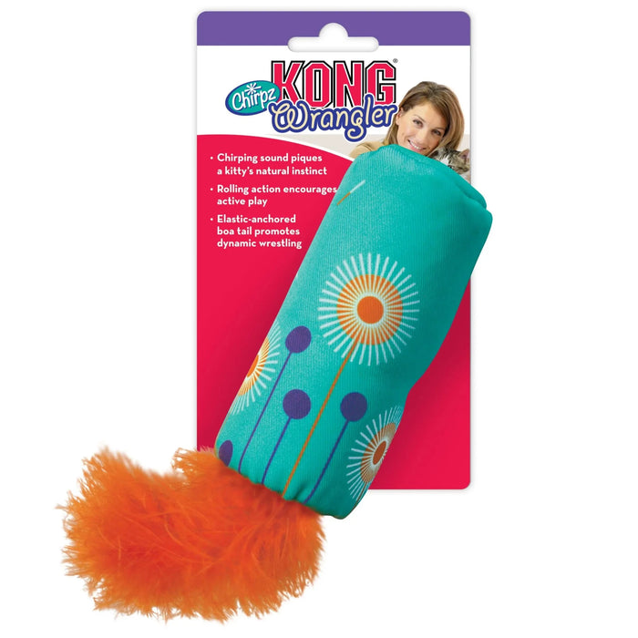 20% OFF: Kong Wrangler Chripz Cat Toy (Assorted Colour)