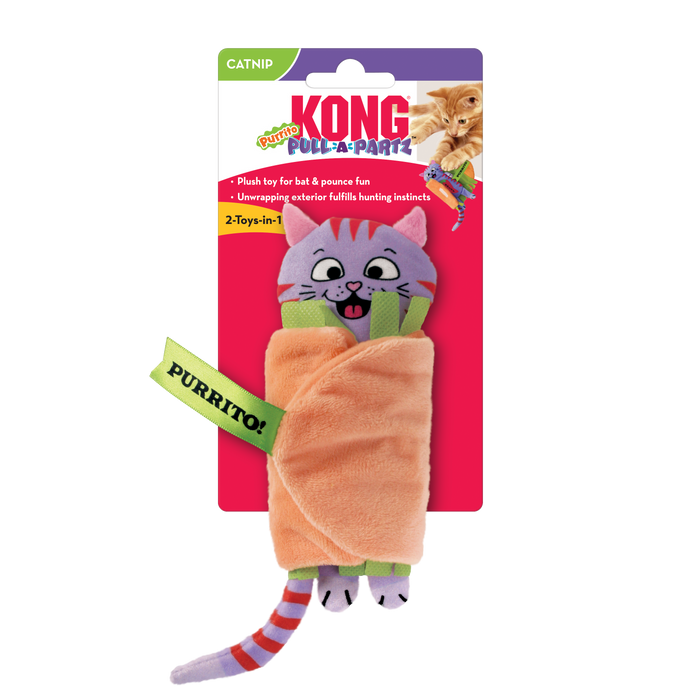 20% OFF: Kong Pull-A-Partz Purrito Cat Toy