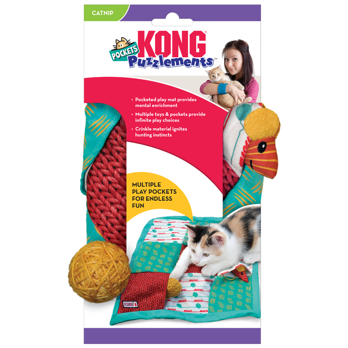 20% OFF: Kong Puzzlements Pockets Cat Toy