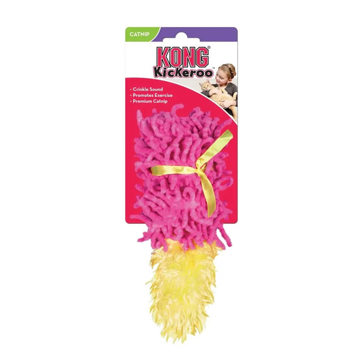20% OFF: Kong Kickeroo Moppy Cat Toy (Assorted Colour)