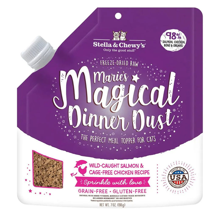 Stella & Chewy Marie’s Magical Salmon & Chicken Dinner Dust For Cats